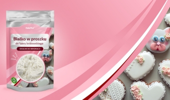 Białko w proszku do lukru królewskiego